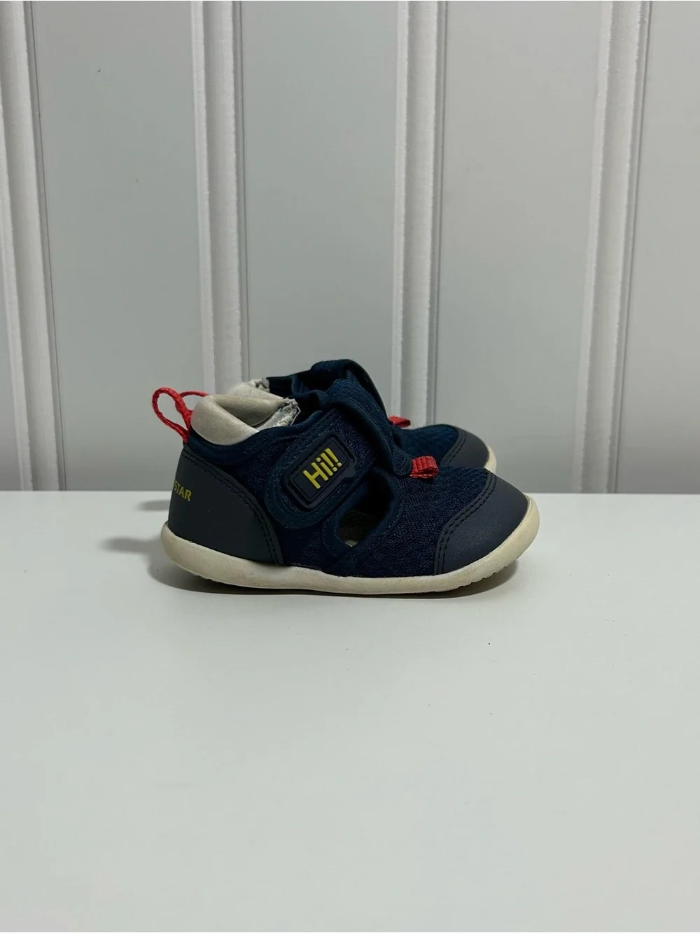 Moonstar blue hi blue toddler sneakers